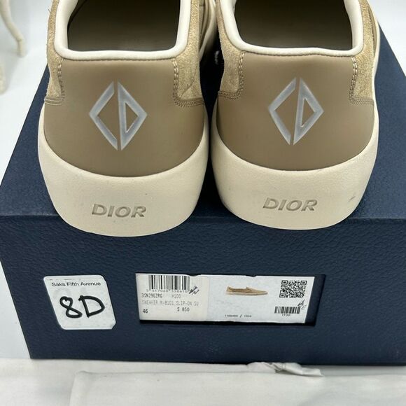 Men’s Dior slip on sneakers size 46 made in Italy - Picture 11 of 12